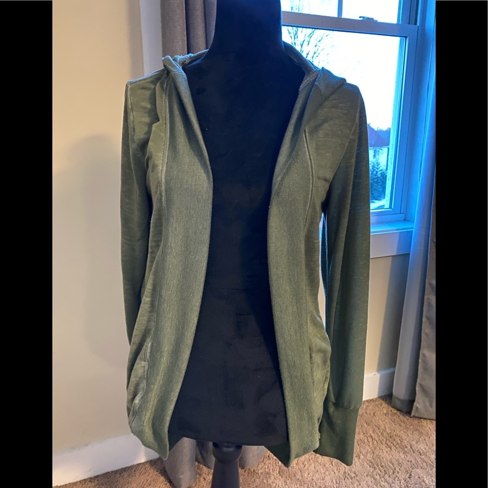 Light casual green sweater